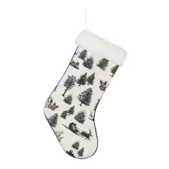 Raz Imports Raz 19.5" Through The Woods Stocking Christmas Tree Stocking 4520947 Outlet