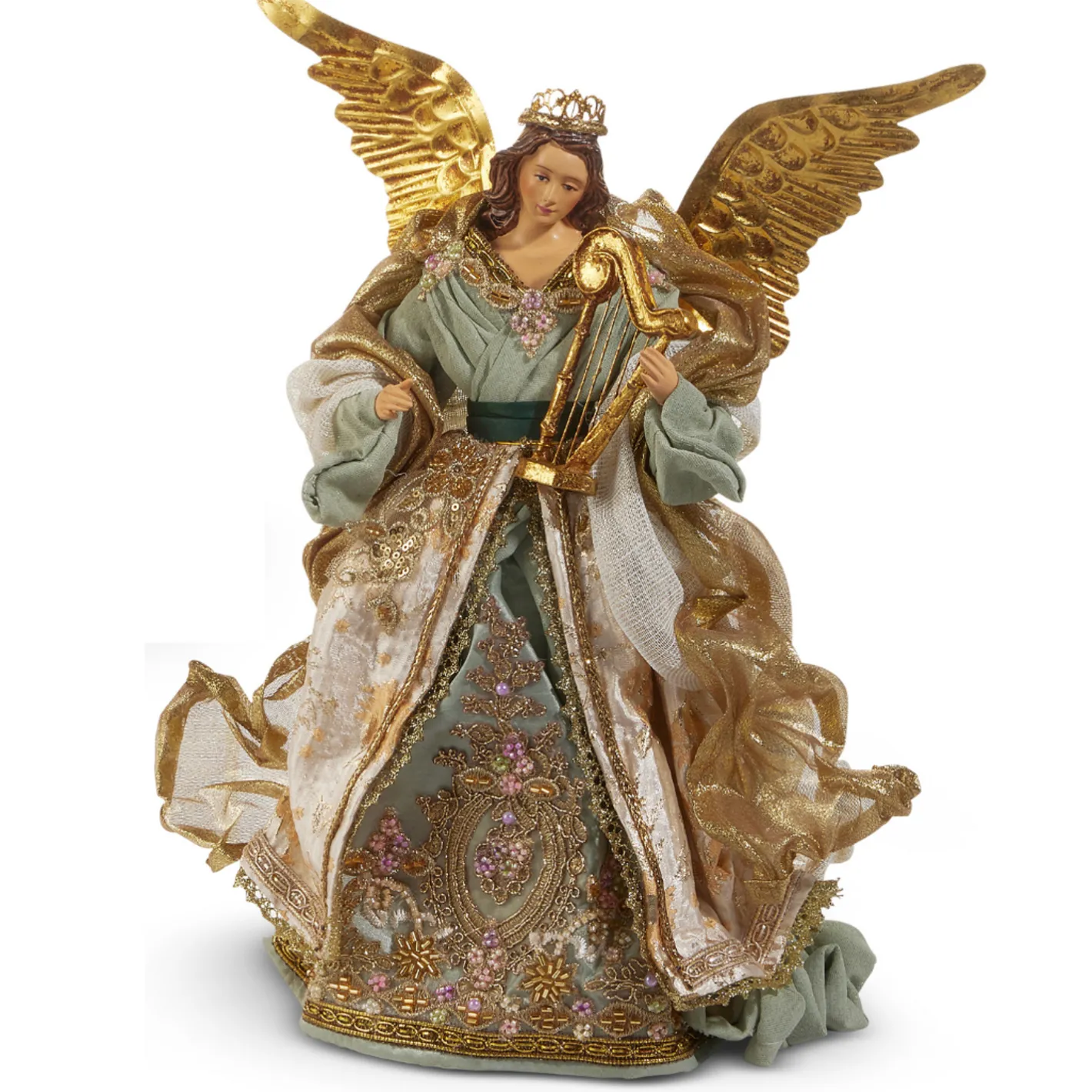 Raz Imports Raz 16" Victorian Angel Tree Topper Christmas Figure 4510653 Discount