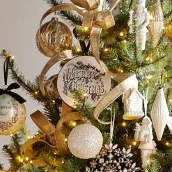 Raz Imports Raz 6" Vintage Merry Christmas Disc Christmas Ornament 4536523 Hot