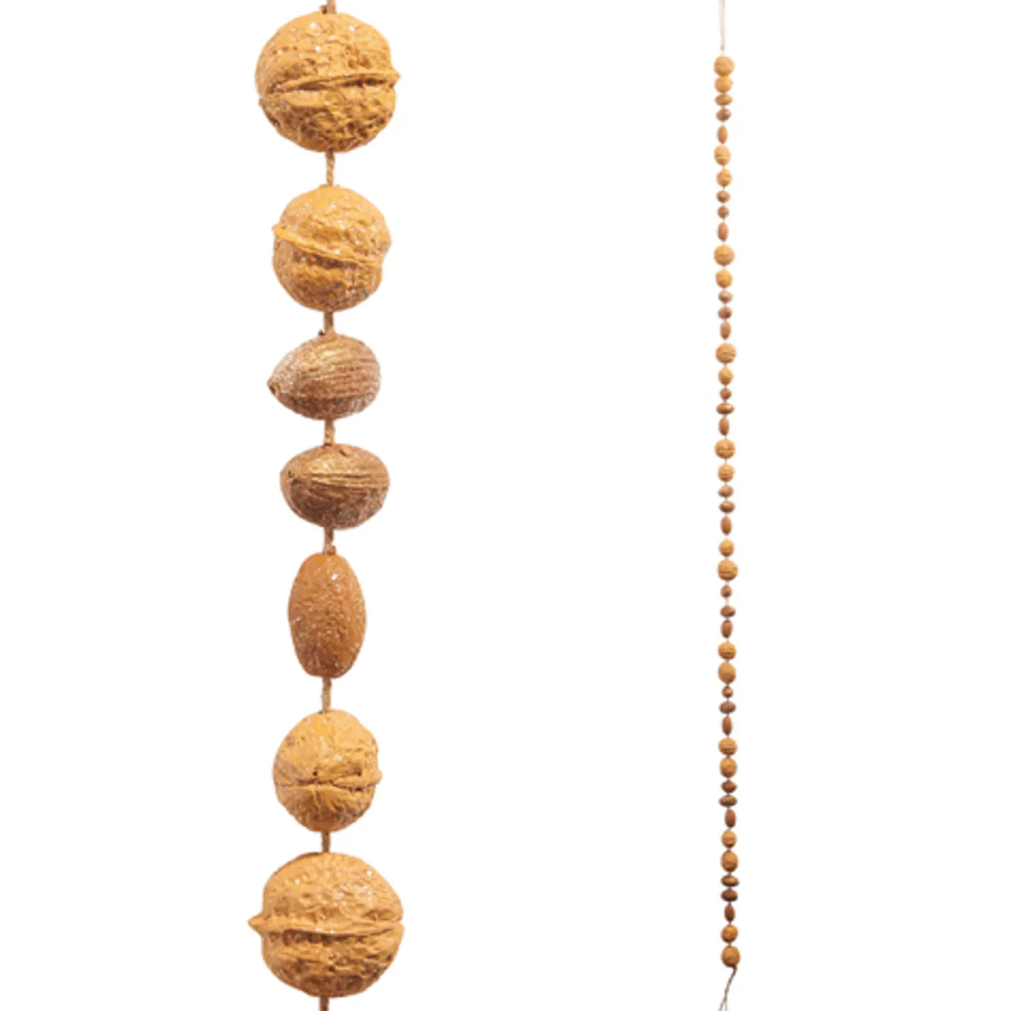 Raz Imports Raz 6' Walnut and Bead Christmas Tree Garland G4402339 Discount