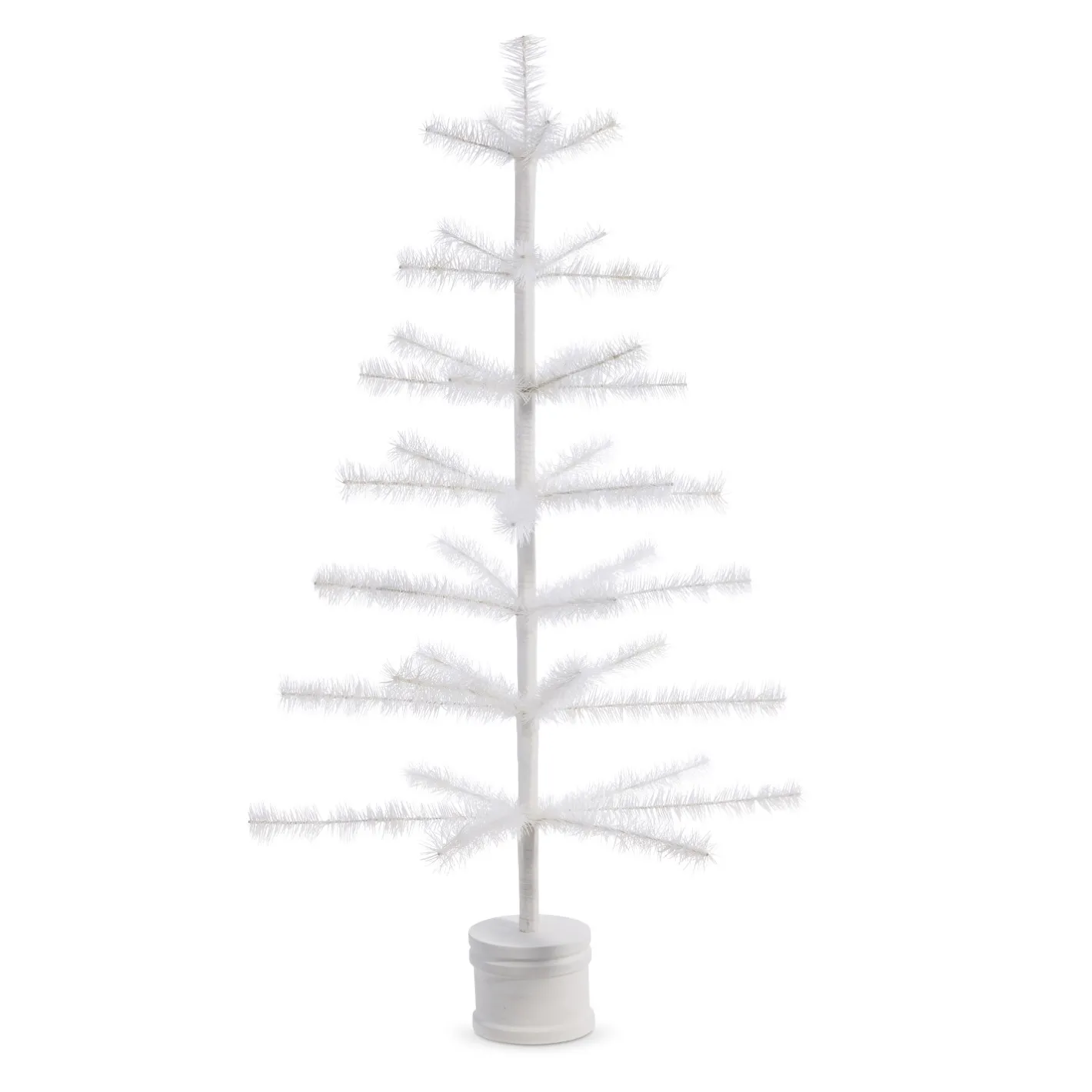 Raz Imports Raz 36" White Feather Christmas or Easter Tree 4416056 New