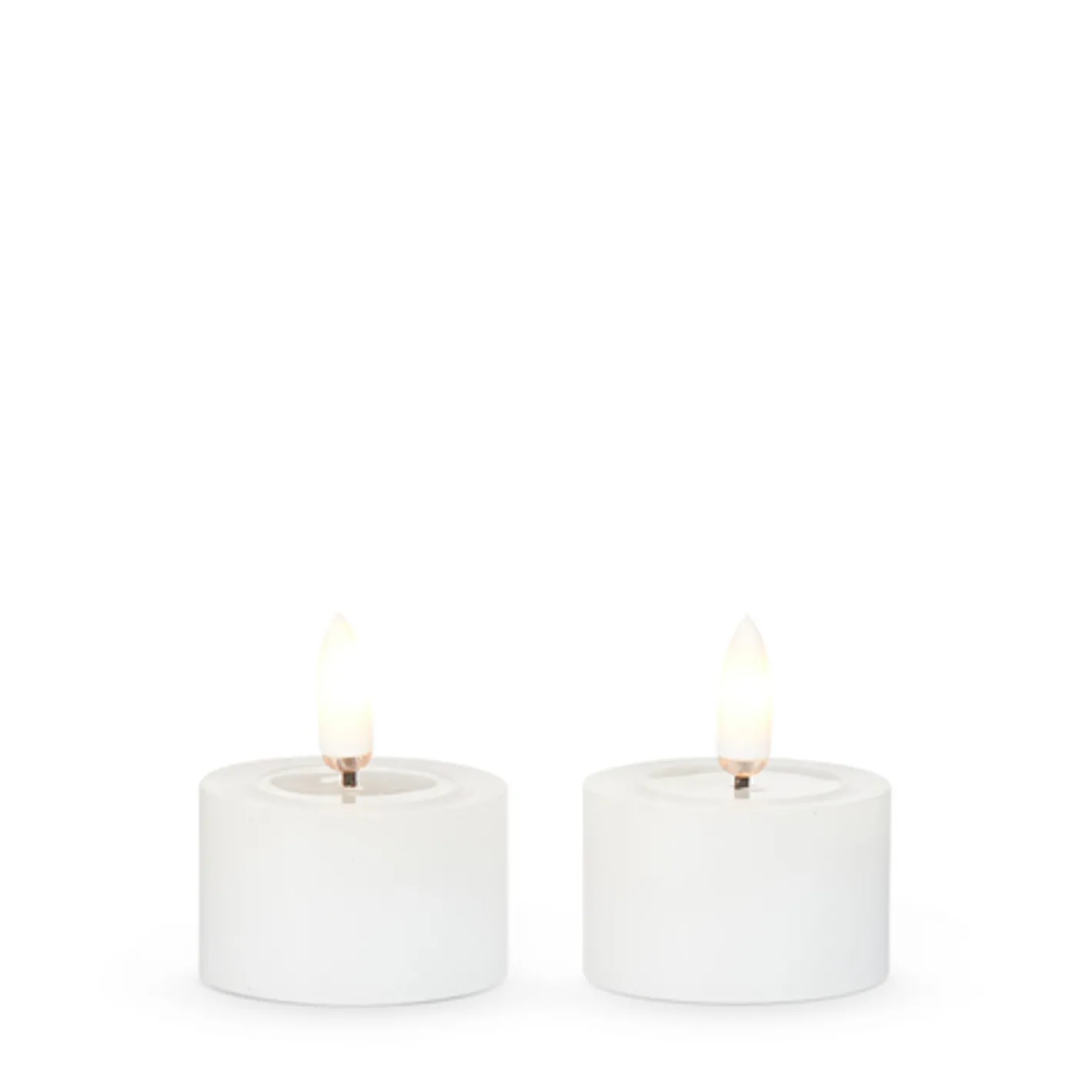 Raz Imports Raz 1.75" White Tealight Flameless Candles with Melted Top 4559440 Best