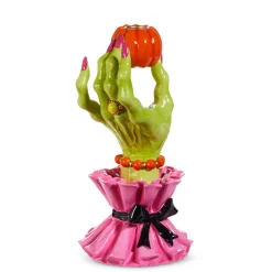 Raz Imports Raz 10" Witch Hand Candle Stick Halloween Decoration 4510462 Discount