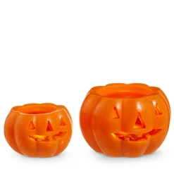 Raz Imports Raz Battery Operated Halloween Pumpkin Candles Discount
