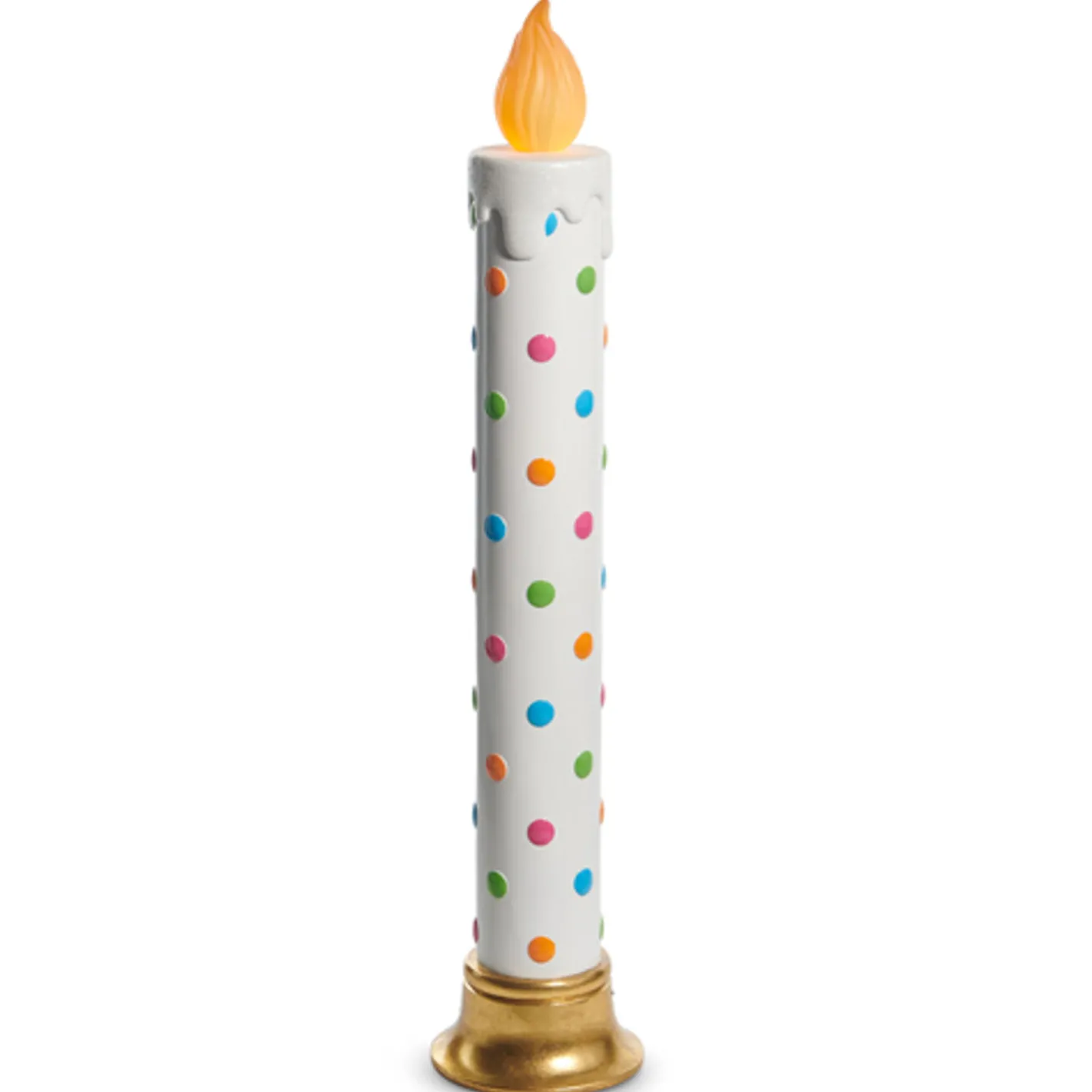 Raz Imports Raz Colorful Battery Operated Large Candle Christmas Decoration Sale