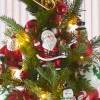 Raz Imports Raz Eric Cortina 5.5" Dancing Santa Glass Christmas Ornament 4553104 Discount