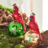 Raz Imports Raz Eric Cortina 5" Elegant Cardinal Glass Christmas Ornament 4353115 Hot