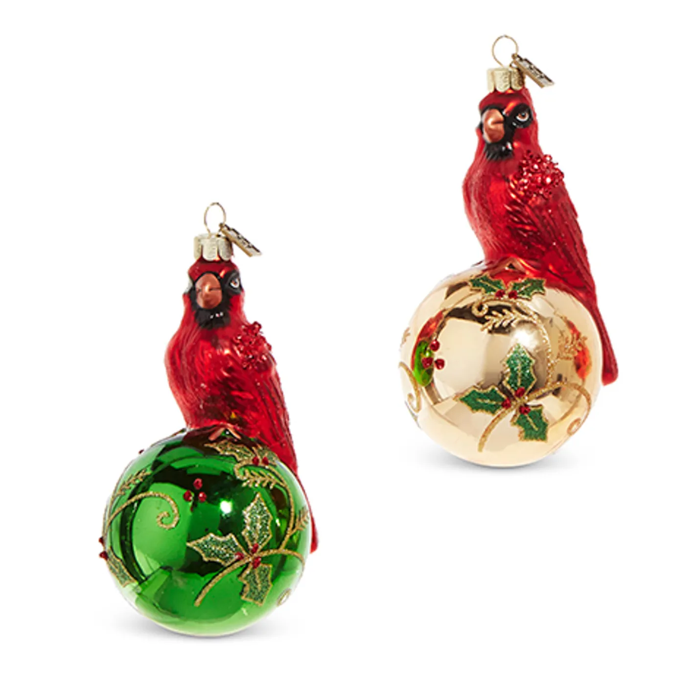 Raz Imports Raz Eric Cortina 5" Elegant Cardinal Glass Christmas Ornament 4353115 Hot