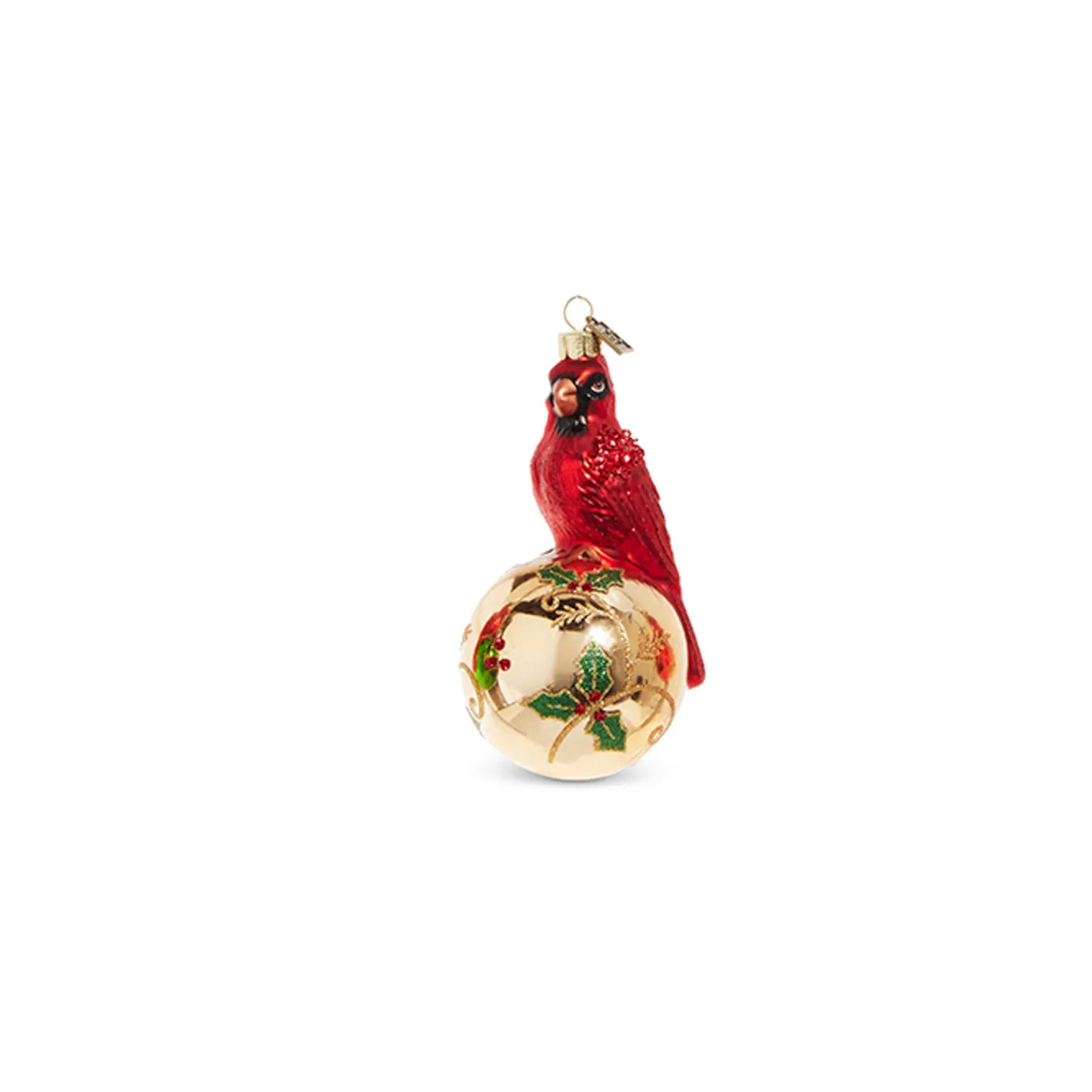 Raz Imports Raz Eric Cortina 5" Elegant Cardinal Glass Christmas Ornament 4353115 Hot