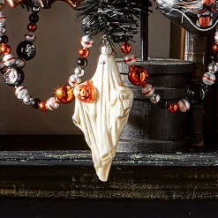 Raz Imports Raz Eric Cortina 5.5" Friendly Ghost with Pumpkin Glass Halloween Ornament 4453109 Online