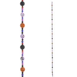 Raz Imports Raz Eric Cortina 6' Happy Halloween Glass Garland G4553166