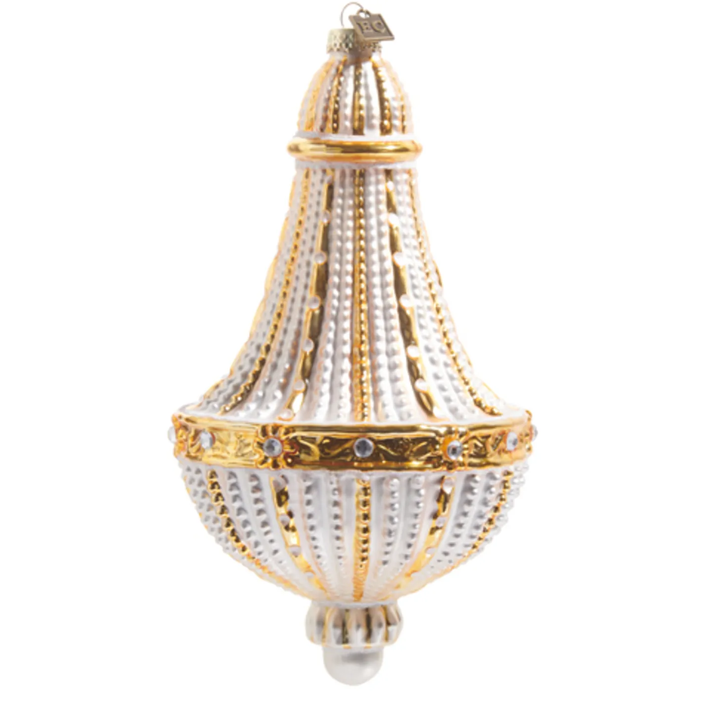 Raz Imports Raz Eric Cortina 5.75" or 8" Estate Chandelier Glass Christmas Ornament New