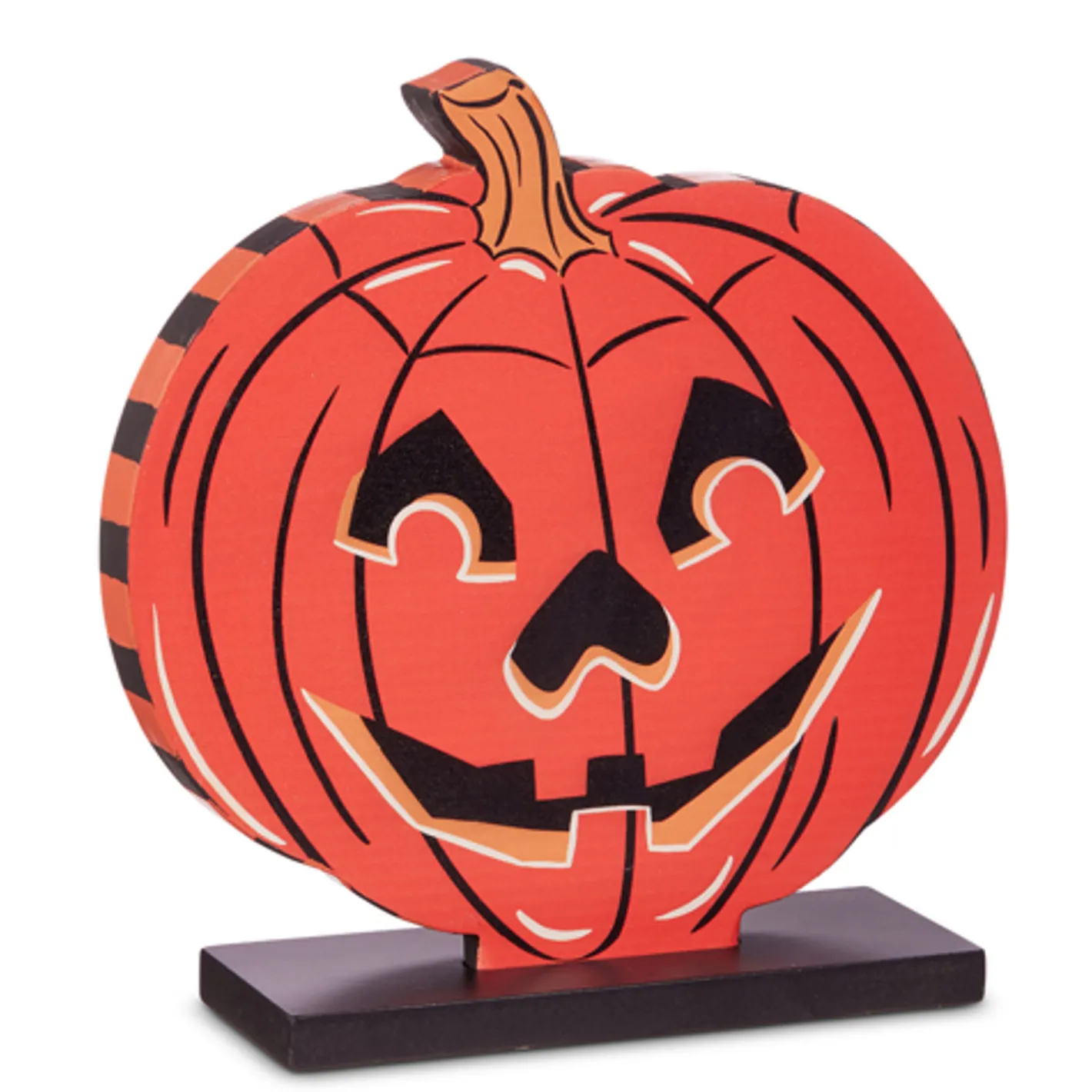 Raz Imports Raz Jack O Lantern, Scaredy Cat, or Owl Block Cut Out Standing Halloween Sign Outlet
