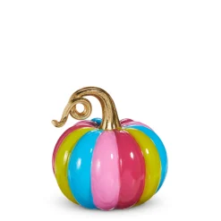 Raz Imports Raz Multicolor High Gloss Pumpkin Halloween Decoration Best