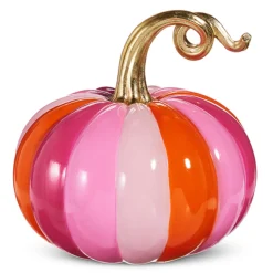 Raz Imports Raz Multicolor High Gloss Pumpkin Halloween Decoration Best