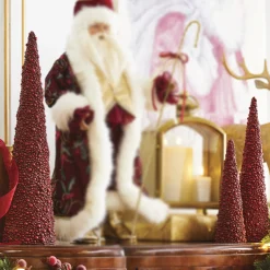 Raz Imports Raz Set of 3 Red Berry Cone Christmas Tree 4211312