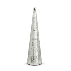 Raz Imports Raz Silver or Pink Disco Ball Cone Christmas Tree Online