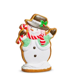 Raz Imports Raz Standing Christmas Gingerbread Cookie Snowman Figure Best