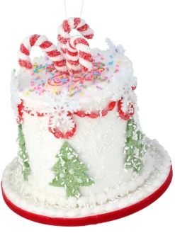 Regency International Regency 7.5" Holiday Sweets Cake Christmas Ornament MTX70545 Best