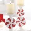 Regency International Regency 9" or 11.5" Peppermint Candy Candle Holder Christmas Decoration Online