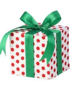 Regency International Regency 5" or 8" Red and White Polka Dot Gift Box Christmas Decoration Online