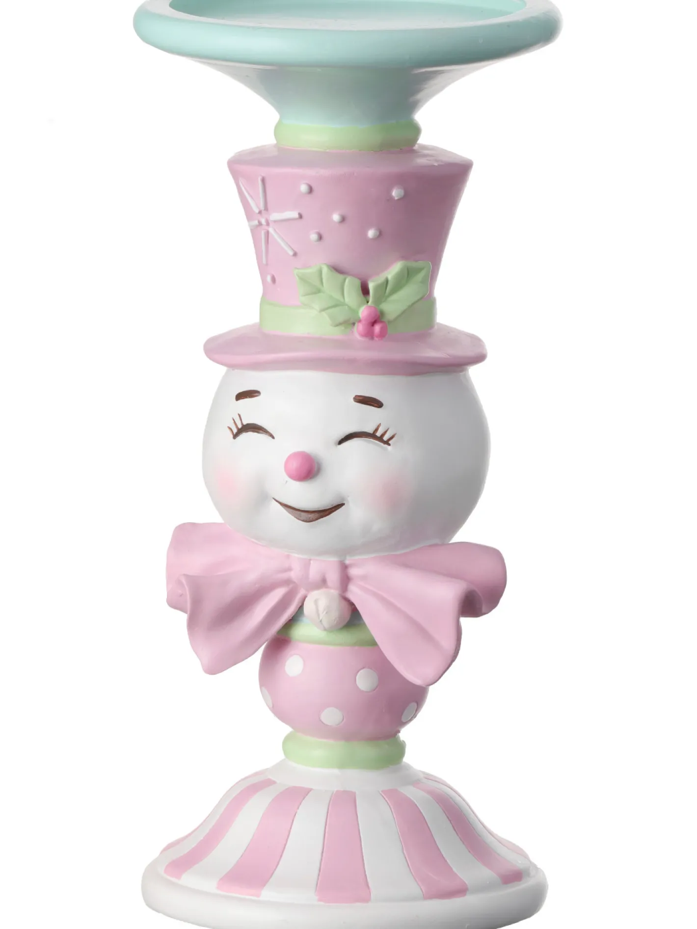 Regency International Regency Candy Snowman or Santa Candle Stand Christmas Candle Holder Discount