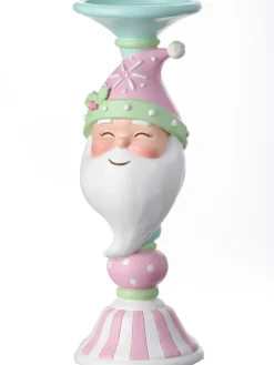 Regency International Regency Candy Snowman or Santa Candle Stand Christmas Candle Holder Discount