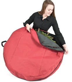 Santas Bags Santa's Bags 36" Direct Suspend Wreath Storage Bag with Handle 10175 Clearance