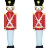 General Foam Set of 2 Toy Soldier with Black Hat Plastic Blow Mold Decorations Online