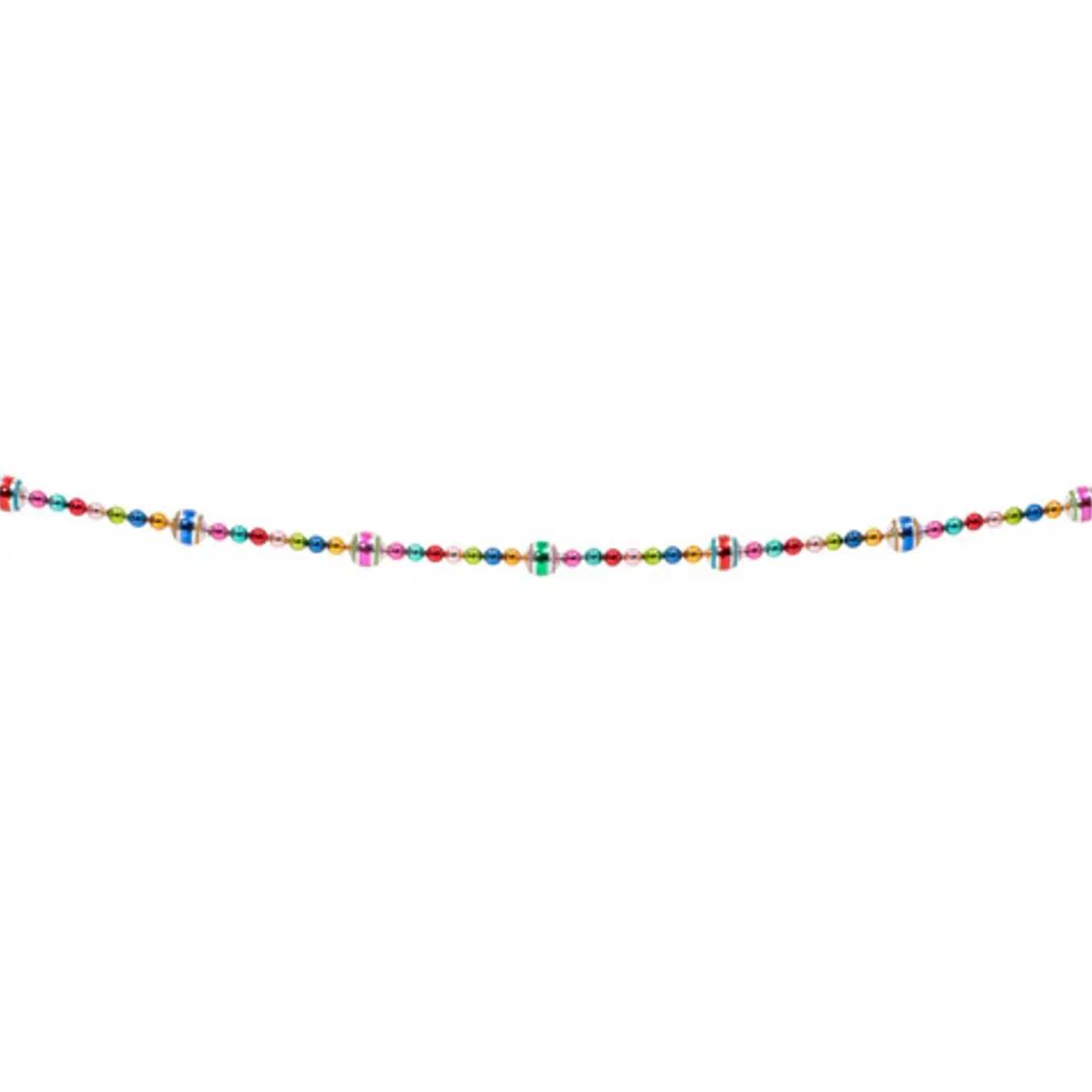 Shiny Brite Christmas Confetti 7' Glass Christmas Tree Garland 4027757 Hot