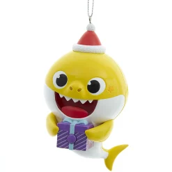 Kurt Adler 4" Baby Shark Ollie Musical Christmas Ornament BK1212 Hot