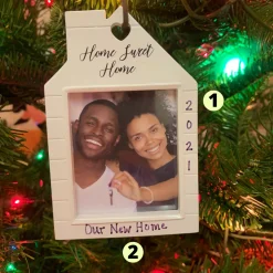 Polar X 4.5" Figural New Home Personalized Christmas Ornament PF2164 Online