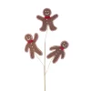 Kurt Adler 25" Gingerbread Christmas Tree Spray C6958 Sale