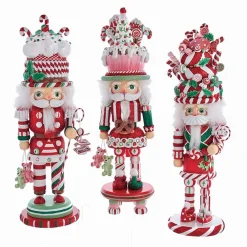 Kurt Adler 18" Hollywood Nutcracker Candy and Cake Hat Nutcracker Christmas Figure HA0588 Clearance
