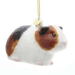 Kurt Adler 3" Noble Gems Guinea Pig Glass Christmas Ornament NB1632 Sale
