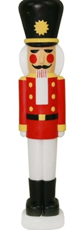 General Foam 40" Nutcracker Lighted Christmas Blow Mold Decoration C1335 Online