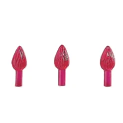 Darice 100 Pack 5/8" Red Ceramic Tree Plastic Replacement Light Bulbs P0666 Online