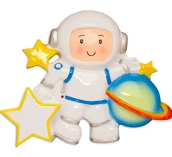 Polar X Astronaut Personalized Christmas Ornament OR1603 Discount