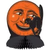 Beistle Vintage 9.75" Halloween Cat & Moon Centerpiece Decoration 01549 Online