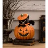 Bethany Lowe 10.5" Kitty Cat in Jack Halloween Figure TJ3305 Best