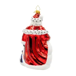 Christopher Radko A Regal Christmas Glass Christmas Ornament 1022292