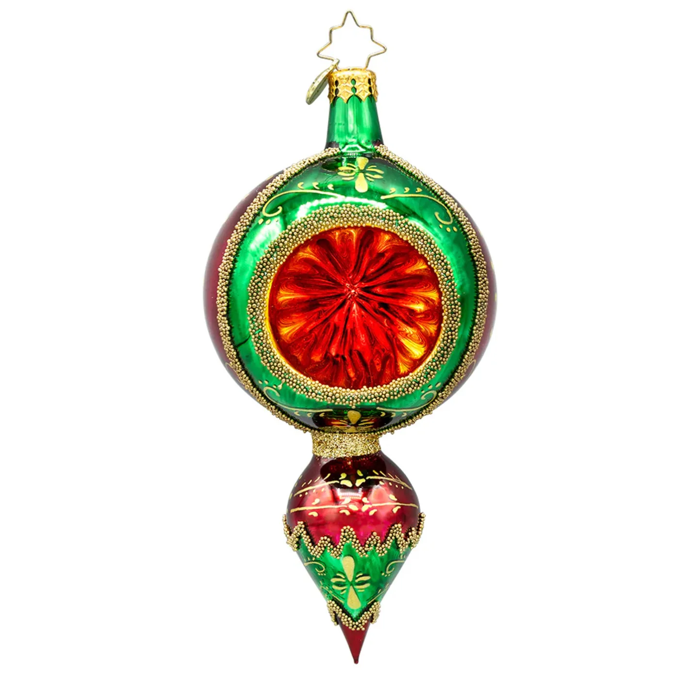 Christopher Radko Fantasia Fantasy Glass Christmas Ornament 1022126 Outlet