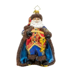 Christopher Radko Keymaster Klaus Glass Christmas Ornament 1022195 Discount