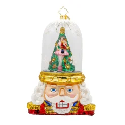 Christopher Radko Limited Edition Enchanted Guard Glass Christmas Ornament 1022191 Hot