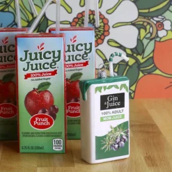 Cody Foster Co Cody Foster 4.25" Gin Juice Box Glass Christmas Ornament GO-9218 Outlet