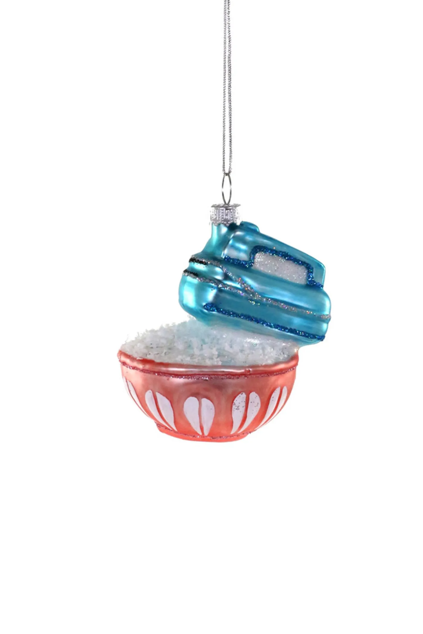 Cody Foster Co Cody Foster 3.75" Vintage Hand Mixer Glass Christmas Ornament GO-8921 New