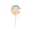 December Diamonds 28" Large Pink Lollipop Christmas Pick 08-08846