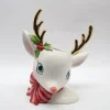 December Diamonds 11.75" Retro Deer Head Vase Christmas Decoration 29-29281 Sale