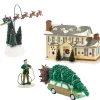 Department 56 4 Piece Christmas Vacation Village Starter Set New