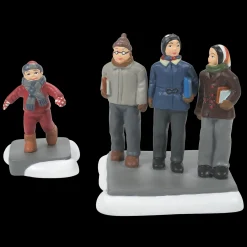 Department 56 A Christmas Story Village C'mon Guys, Wait Up! 6009757 Clearance